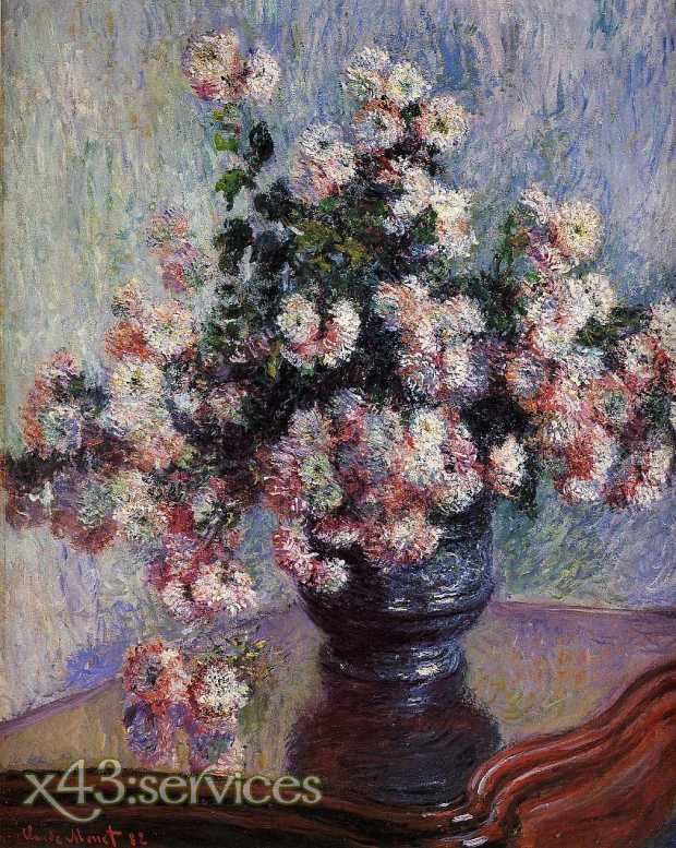 Claude Monet - Chrysanthemen 3